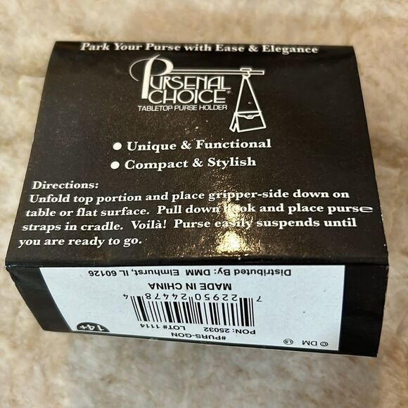 Tabletop Purse Holder NWT - Picture 2 of 2